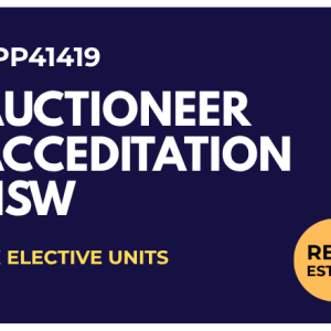 CPP41419 - Auctioneer Acceditation NSW