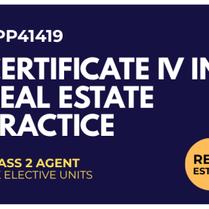 Selective Clusters - CPP41419 Certificate IV in Real Estate Practice